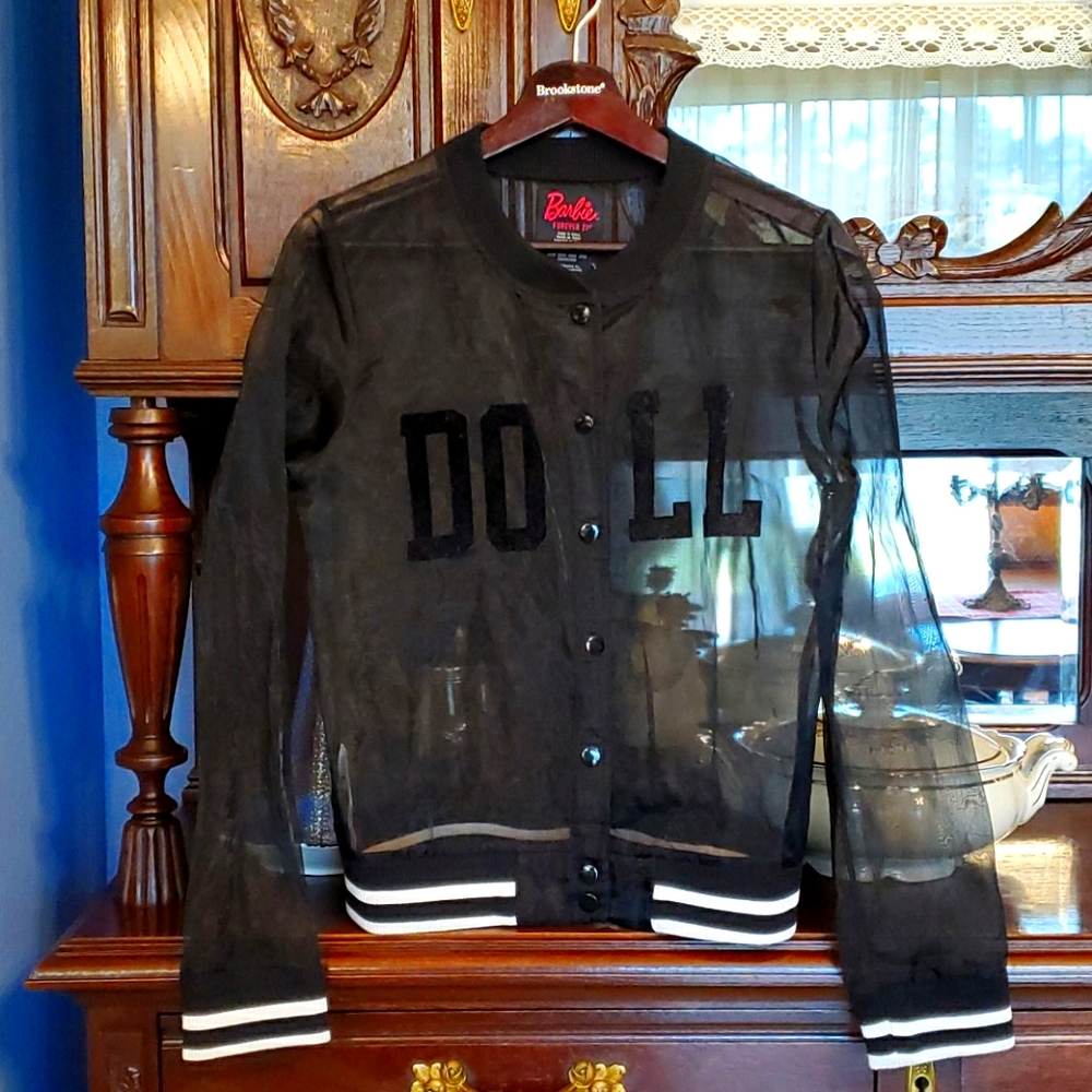 "Barbie Doll" tulle jacket black S.